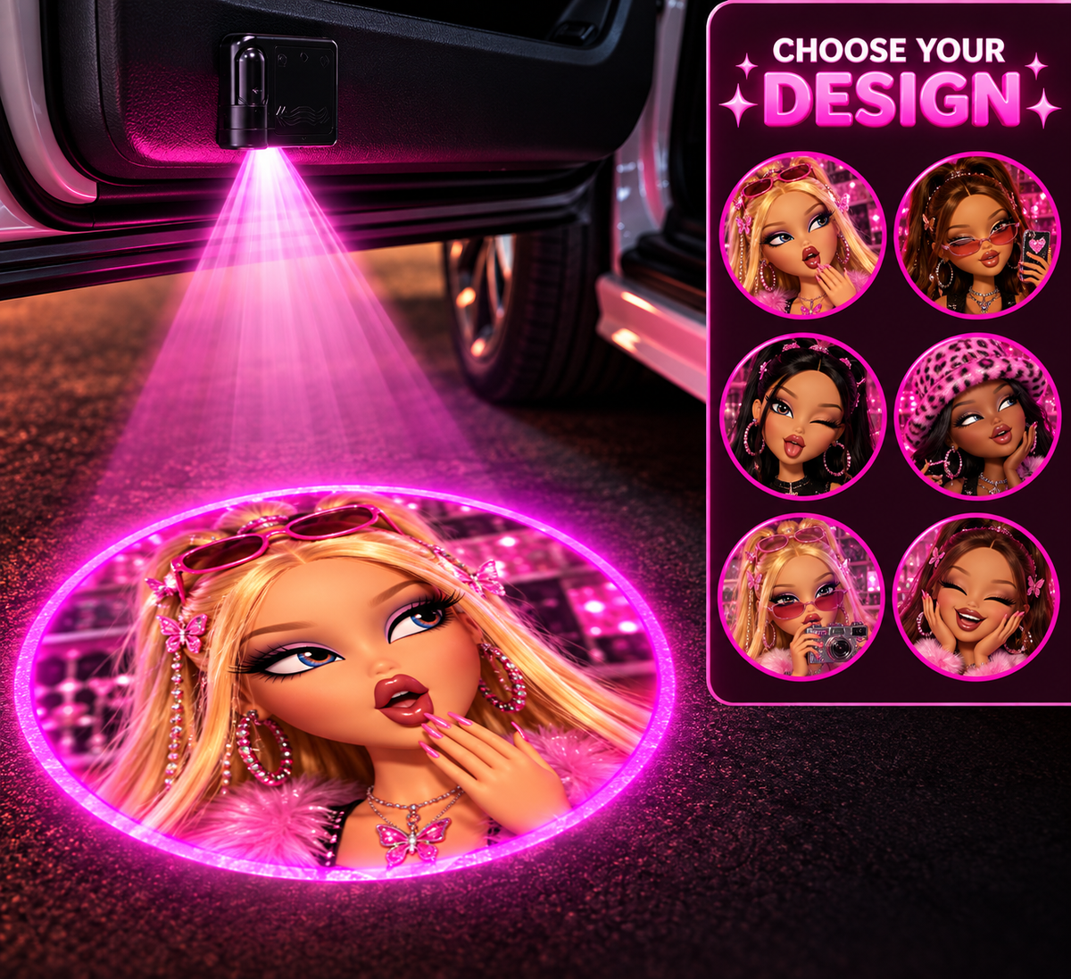DollyBeam Bratz Door Light